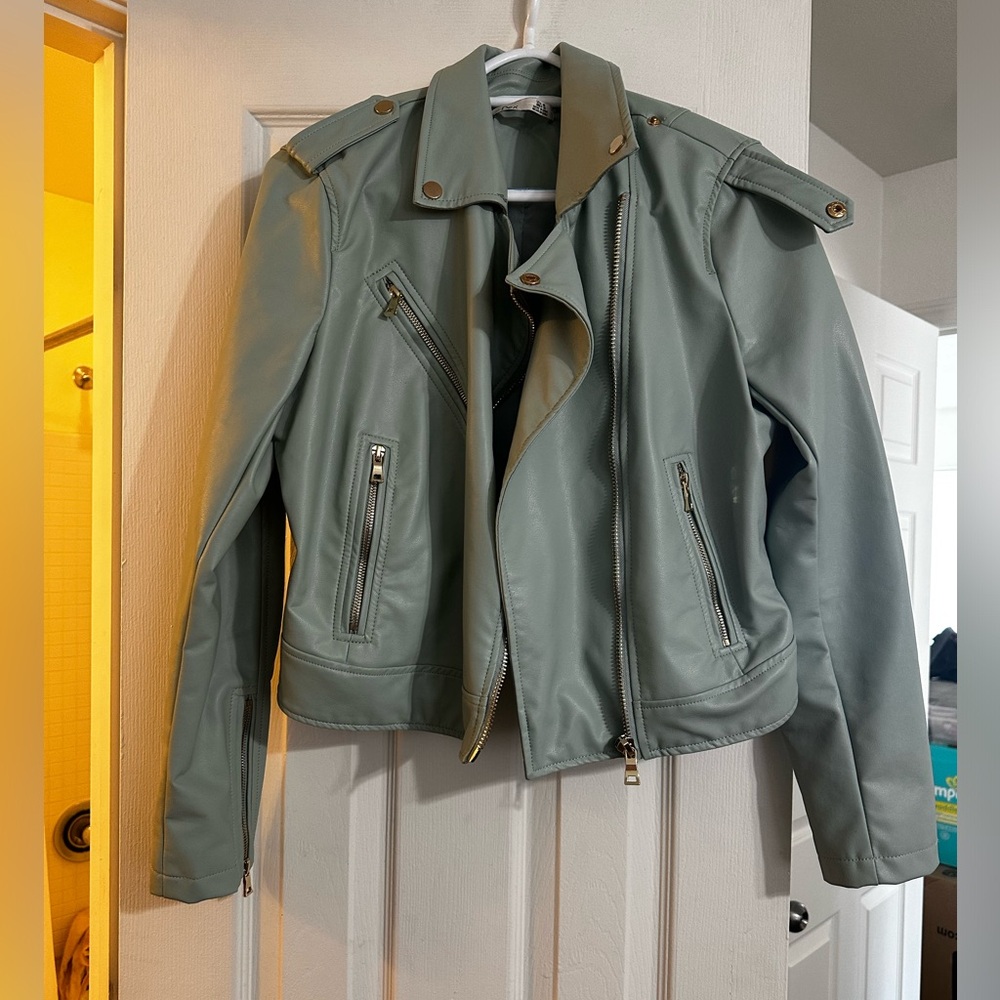 Leather jacket